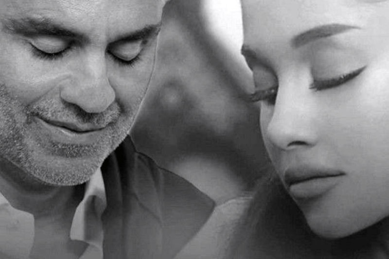 Andrea Bocelli: è uscito il video di “E più ti penso” Feat. Ariana Grande