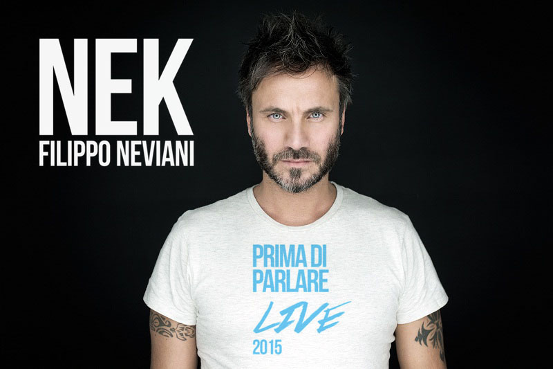 Nek: pronto a partire “Prima di Parlare Live 2015”