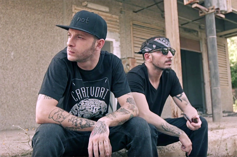 Clementino e Ntò nel video di “Ghiacciai”