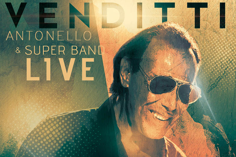 Antonello Venditti “Tortuga In Paradiso Tour 2016” – 09-09-2016