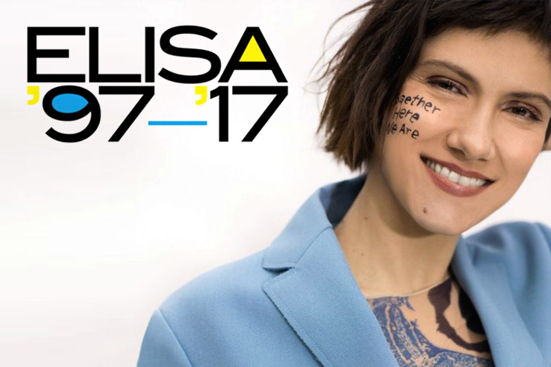 Elisa ’97-’17: tre show unici per i 20anni di carriera