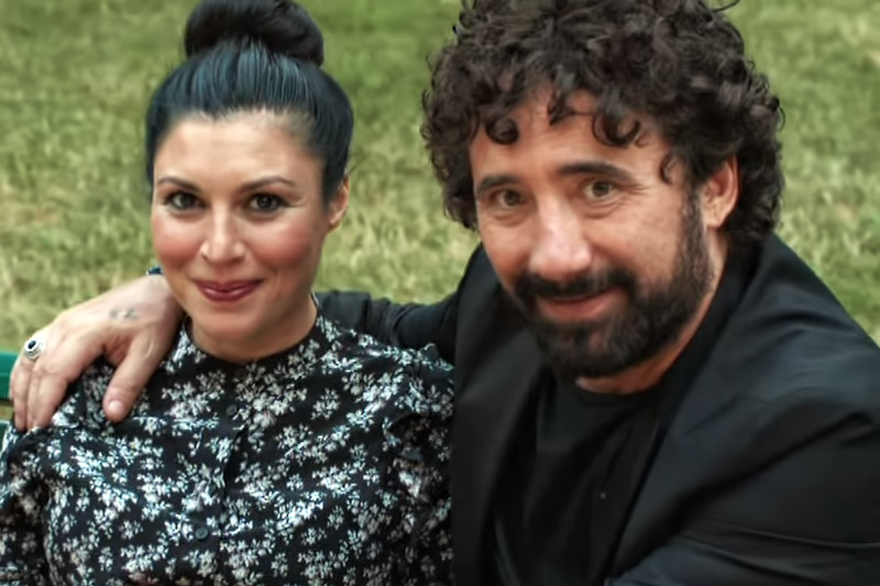 Giusy Ferreri e Federico Zampaglione nel video di “L’Amore Mi Perseguita”