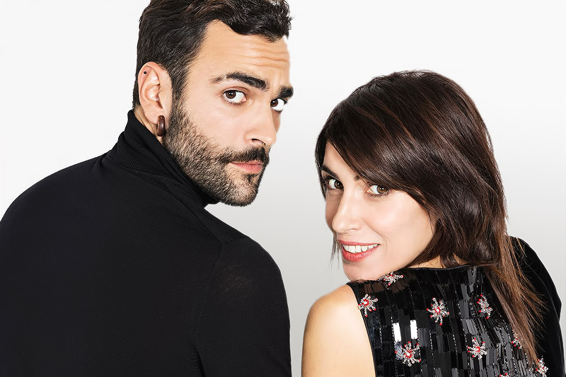 Giorgia e Marco Mengoni nel video di “Come Neve”