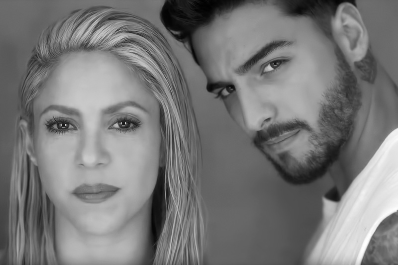 Shakira: online il video di “Trap” ft. Maluma