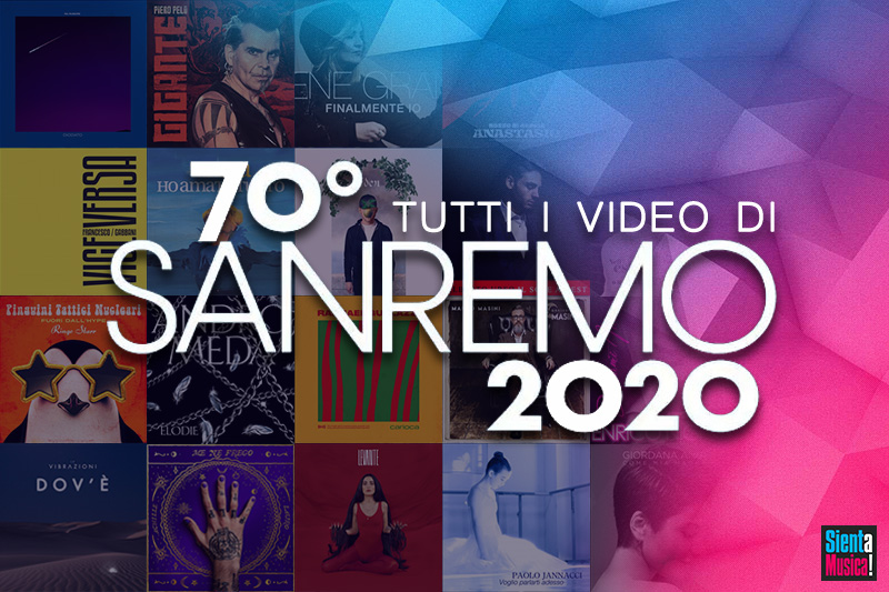 Sanremo 2020: tutti i video dei Cantanti