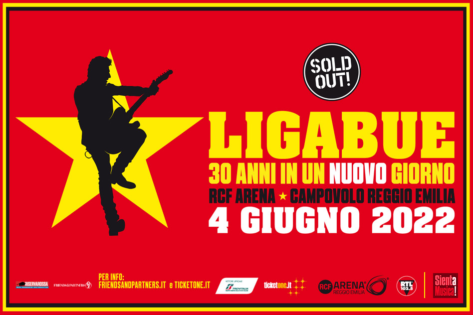 4-06-2022 – Ligabue “30 Anni In Un (Nuovo) Giorno”