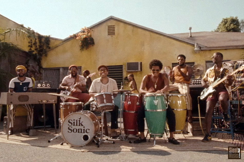 Bruno Mars, Anderson .Paak, Silk Sonic nel video ufficiale di “Skate”