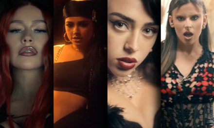 Christina Aguilera, Becky G, Nicki Nicole e Nathy Peluso nel video di “Pa Mis Muchachas”