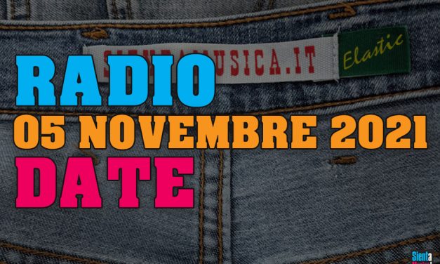 Radio Date: le novità musicali di venerdì 5 novembre 2021