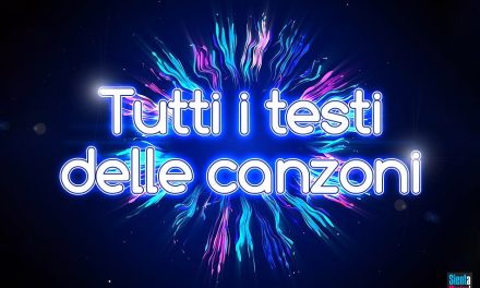 Sanremo 2022: tutti i testi delle canzoni