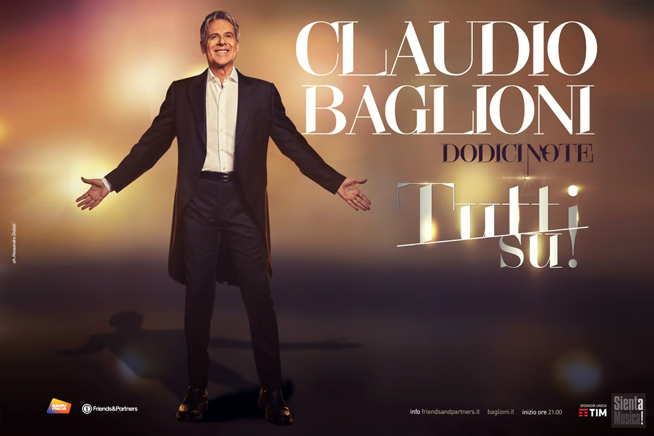 Claudio Baglioni “Dodici Note – Tutti Su!” 2022