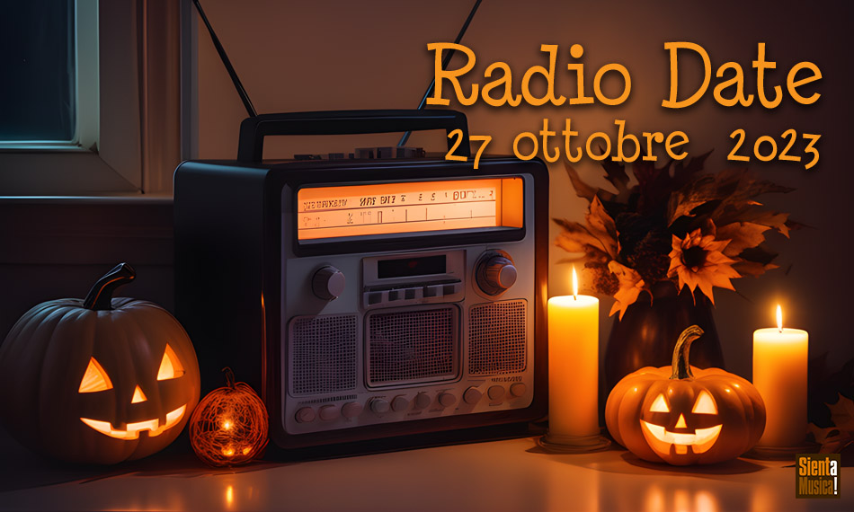 Radio Date: tutte le uscite di venerdì 27 ottobre 2023